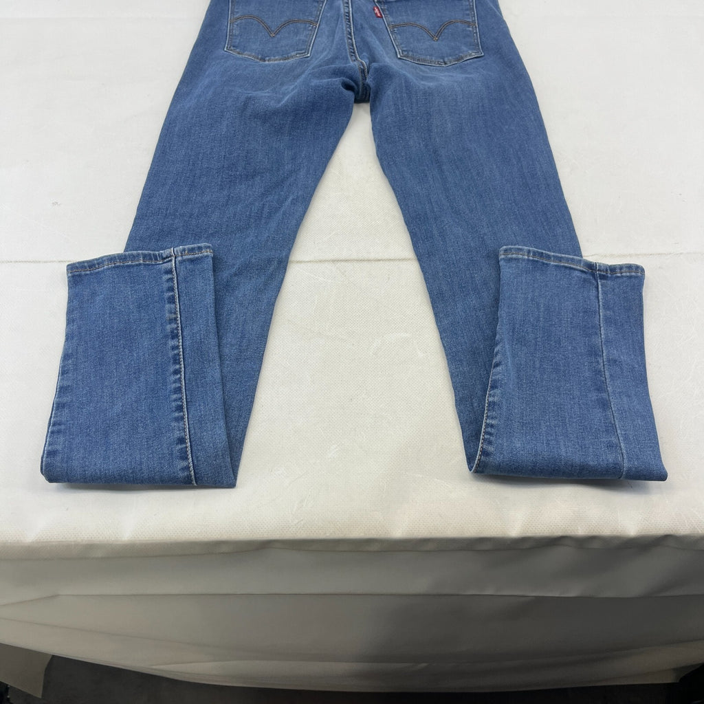 Levi's Slimming Skinny Stretch Jeans Women's W28" L32" Mid Blue Denim