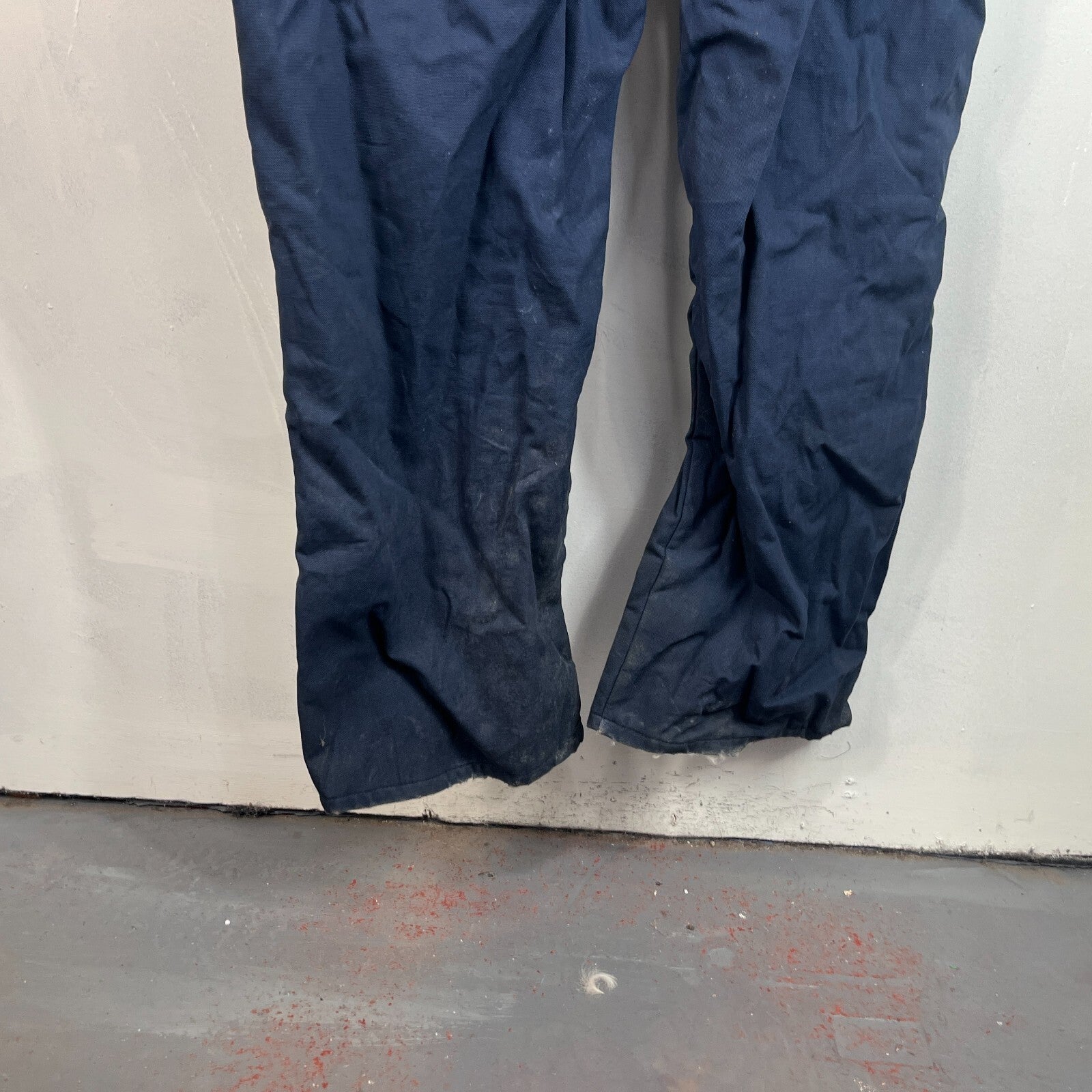 Vtg Walls Zero Zone Insulated Jumpsuit Boiler-Suit Overalls Blue size XL Tall