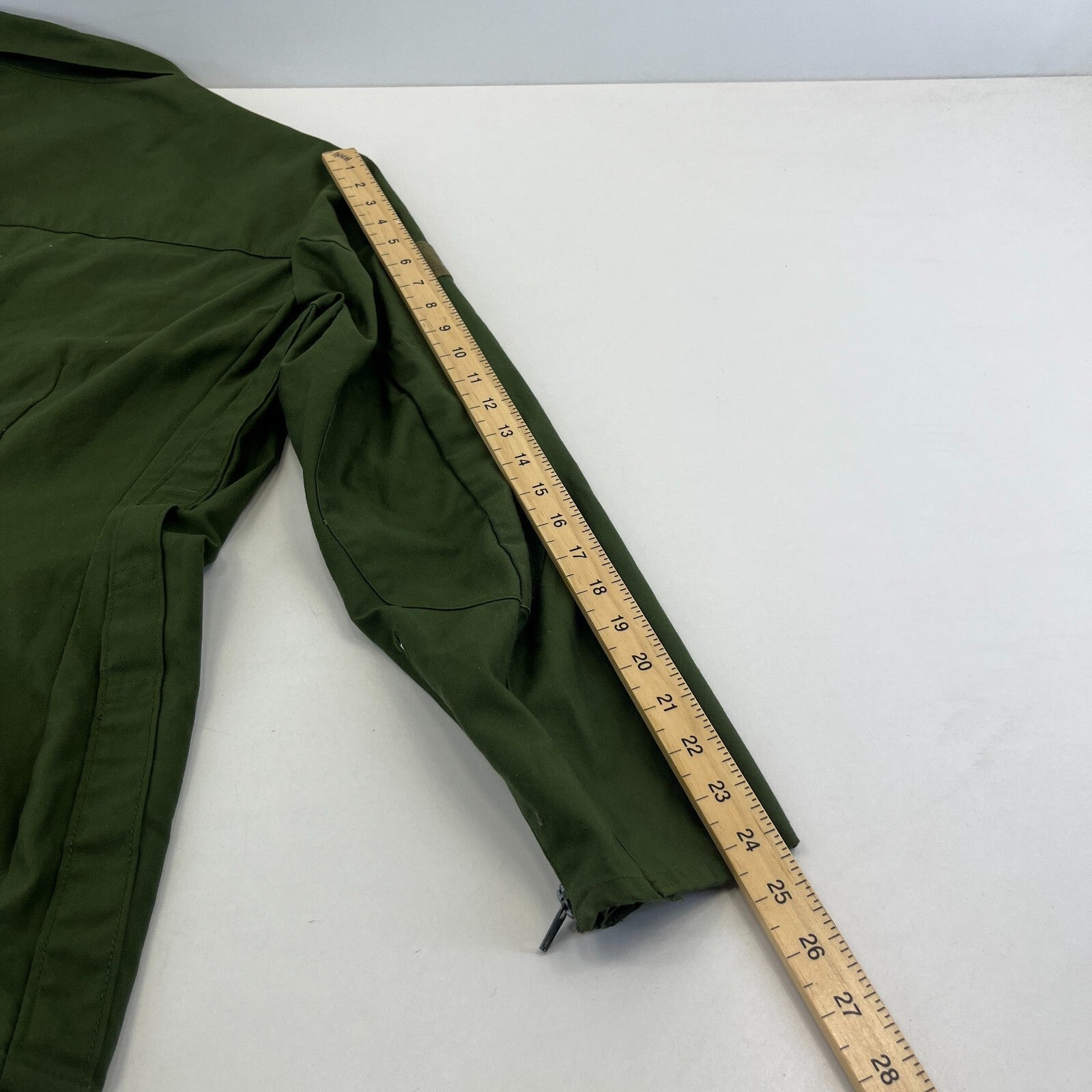Vintage Marquardt & Schulz German Army Chore Jacket Olive Green Military EU 50