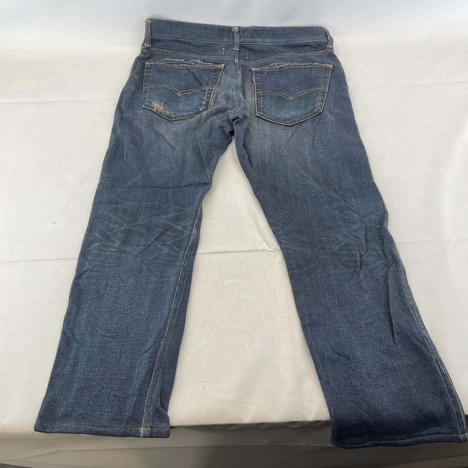 Junya Watanabe Man Levi’s EYE Print Jeans Made in Japan size M Leg 29"