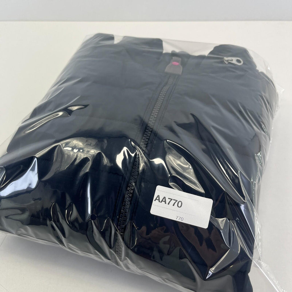 Joules Long Quilted Puffer Jacket Coat Navy Blue Women's UK size 14