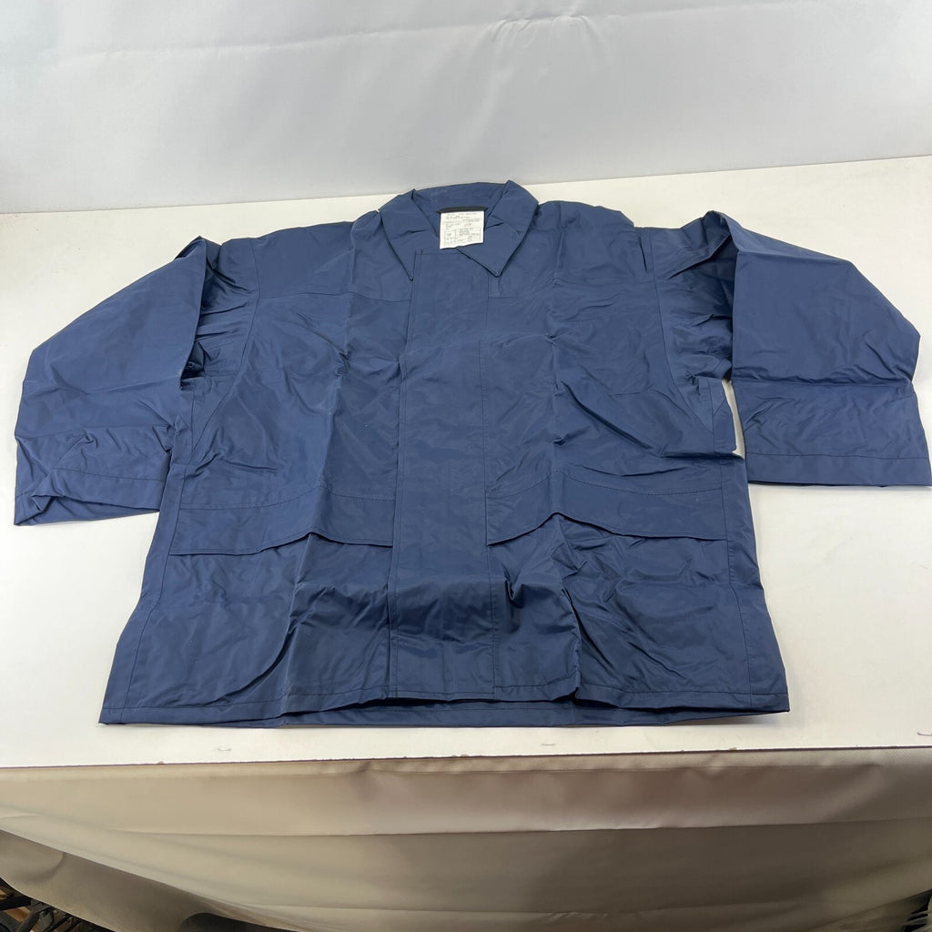 RAF Royal Air Force Foul Weather Jacket Coat Blue Waterproof 170/11 Cadet XL