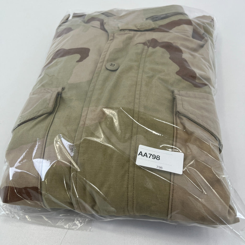 US Army Surplus Issue DCU Desert Camo Tri Colour M65 Cold Weather Jacket Medium-Regular