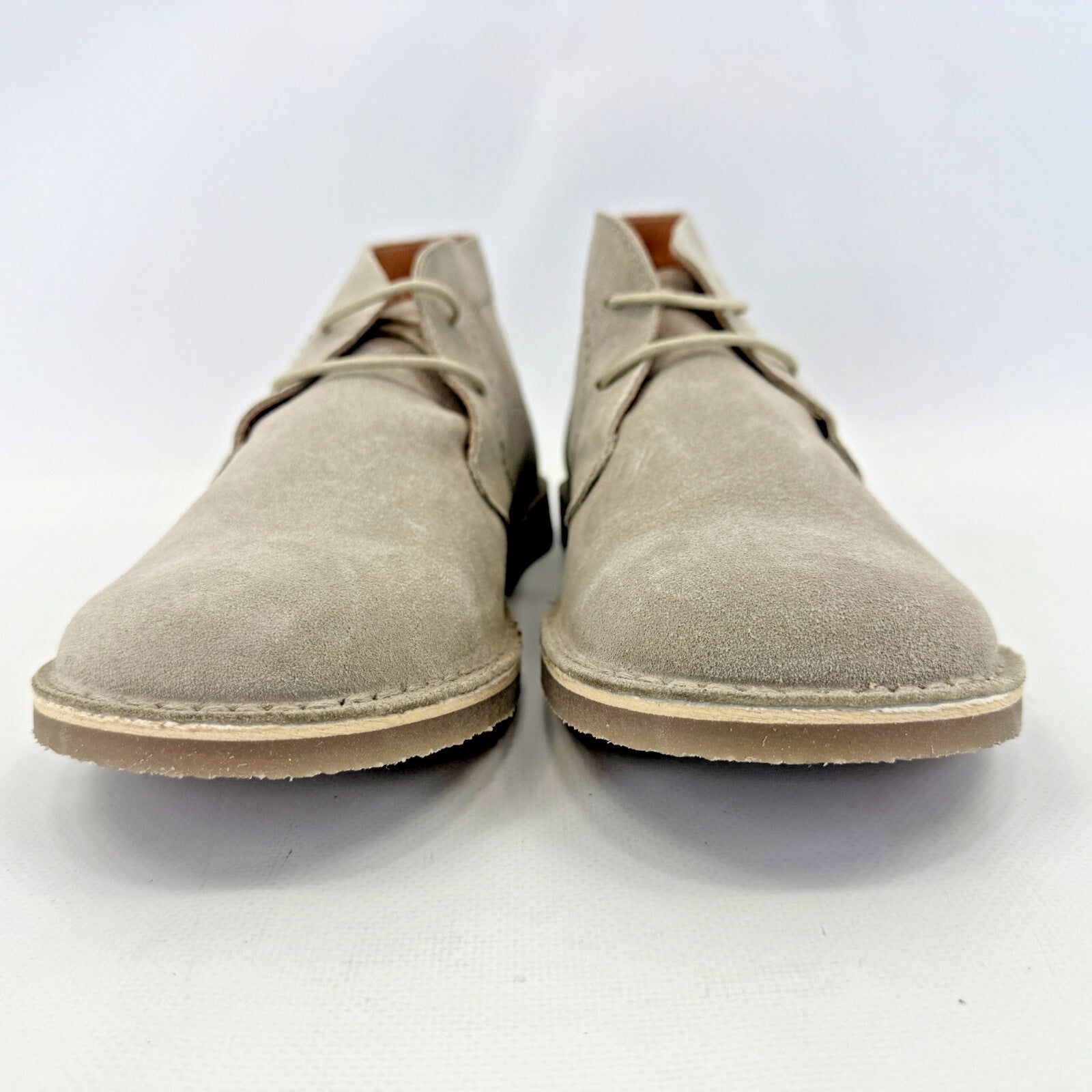 Delicious Junction Crowley Suede Desert Boots in Beige size UK 9 EU 43