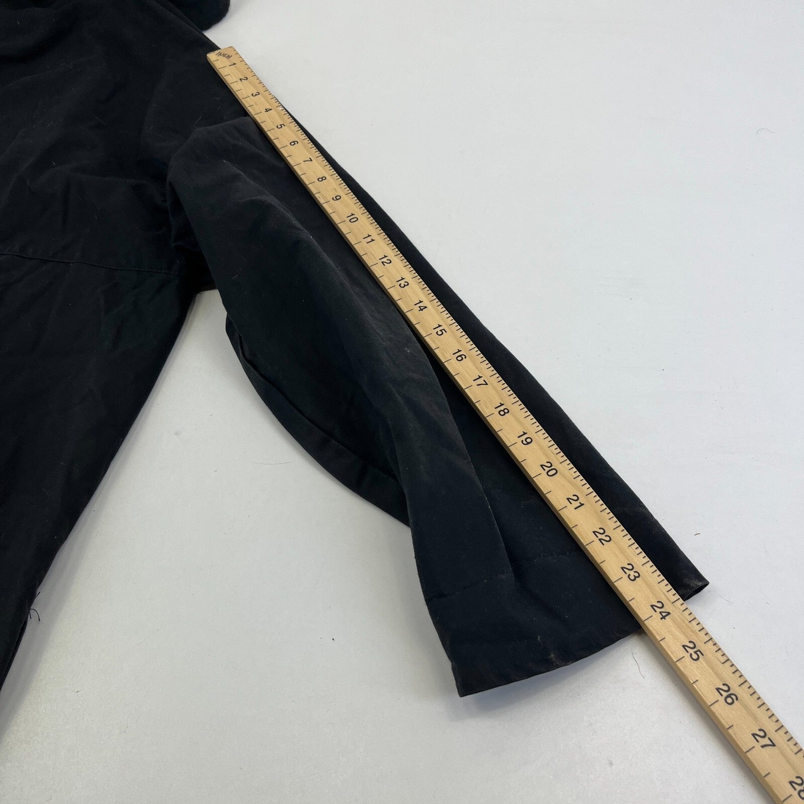 Oxford Blue Women's Wax Jacket size Large Black Country Coat Made in England