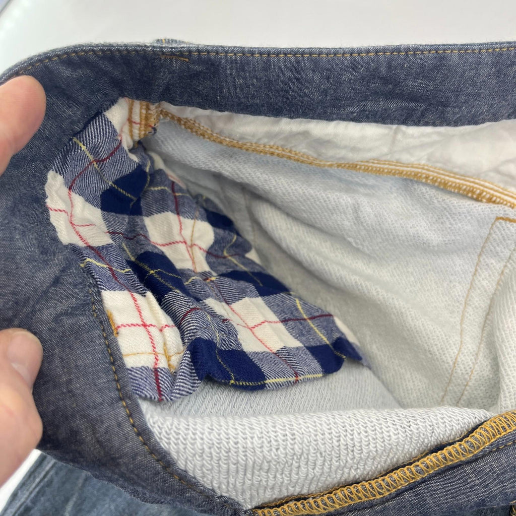 Junya Watanabe Man Levi’s EYE Print Jeans Made in Japan size M Leg 29"