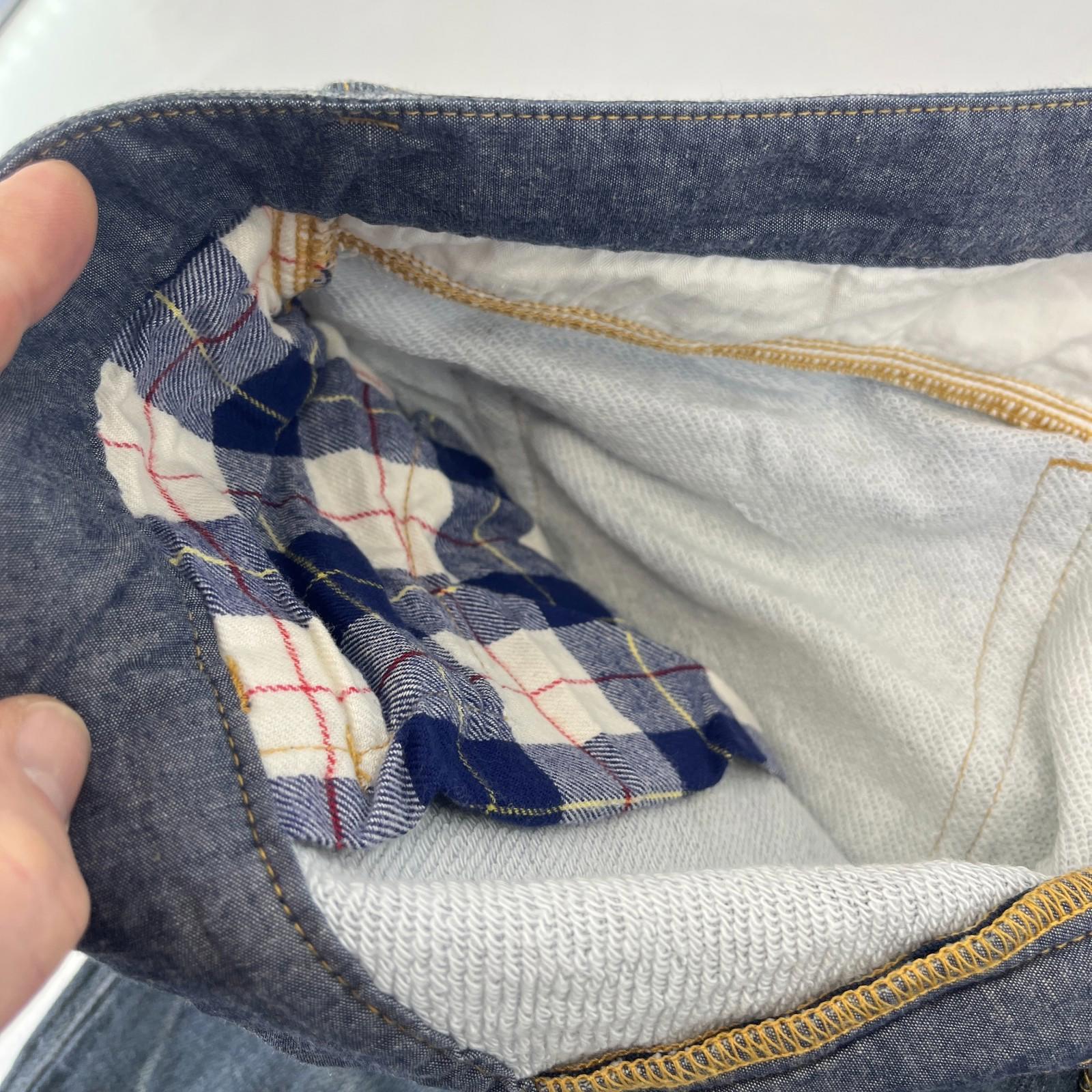 Junya Watanabe Man Levi’s EYE Print Jeans Made in Japan size M Leg 29"