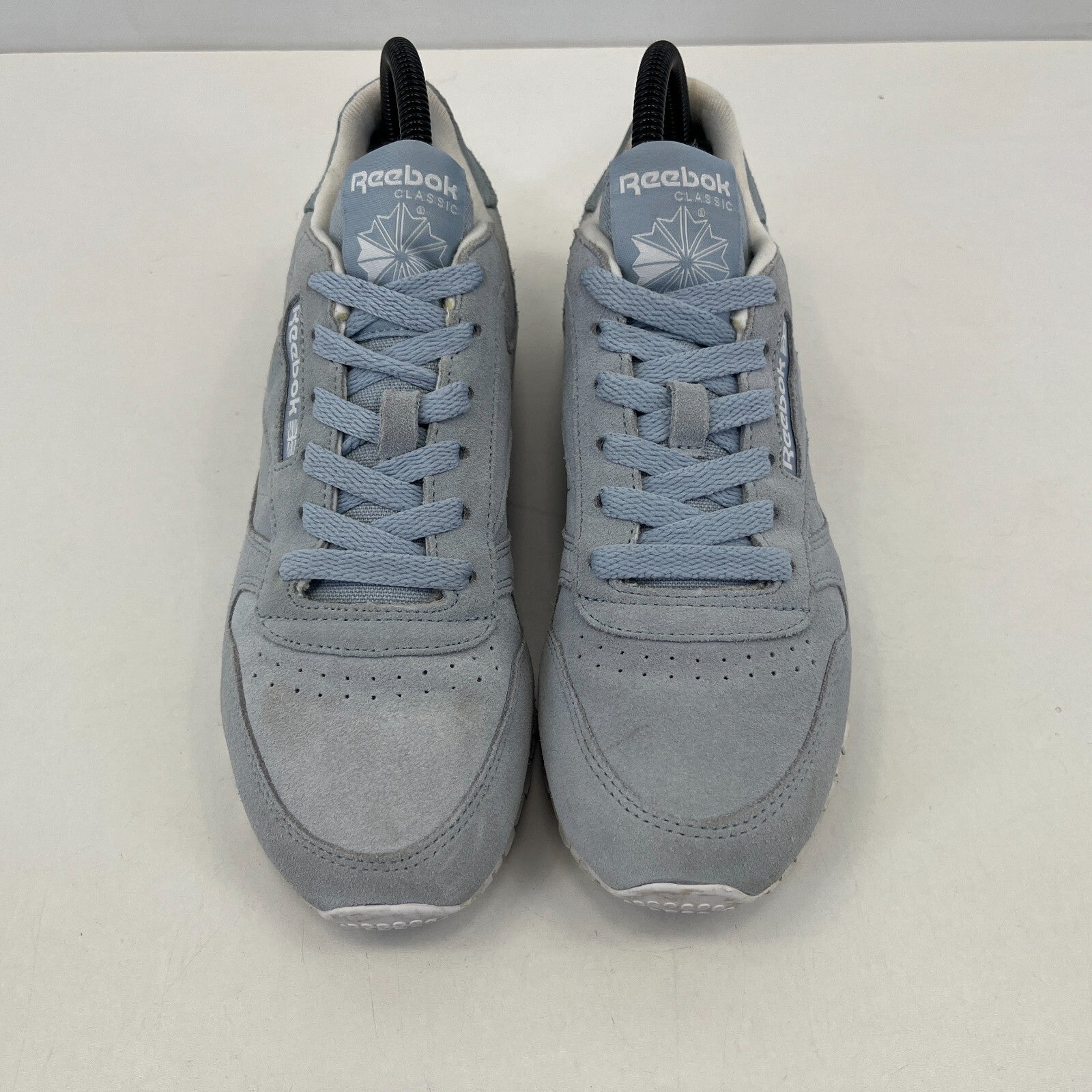 Reebok Classic Women's Trainers Grey Suede Leather Lace Up size UK 4.5 EU 37.5