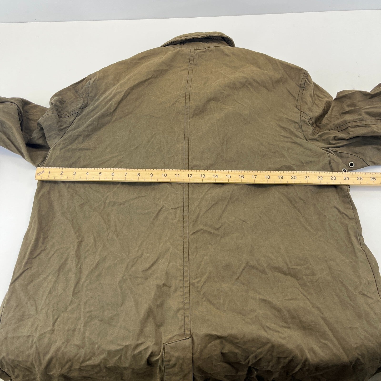 Marc O’Polo Mens Waxed Overcoat Jacket Wax Coat EU size 54 (UK Large)