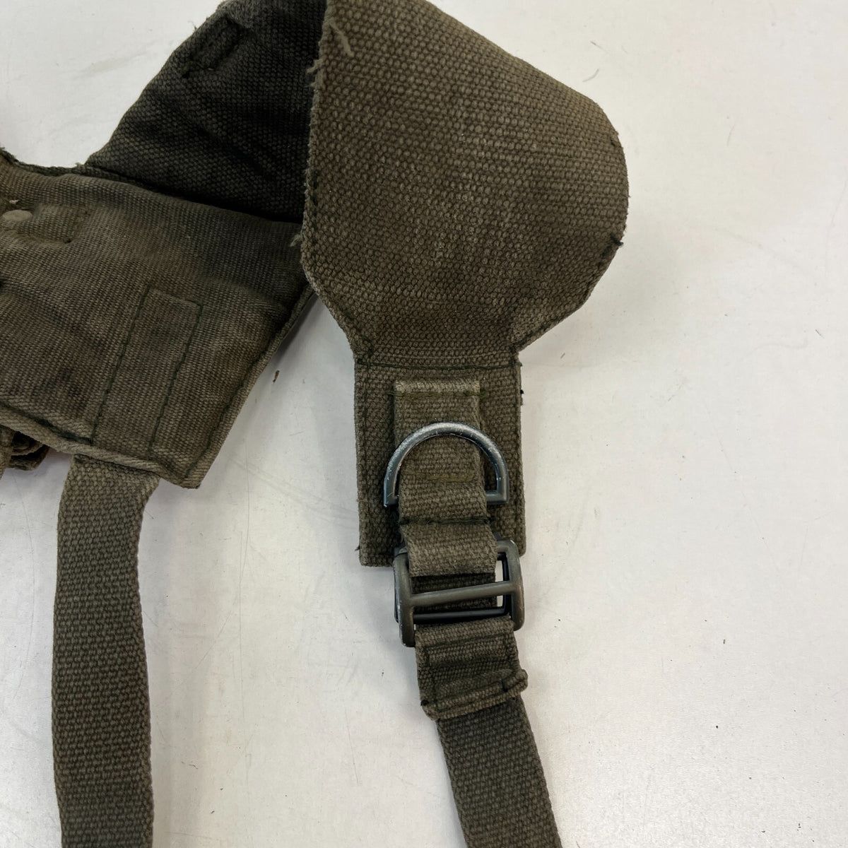 British Military 58 Pattern Webbing Yoke Harness with Both Belt Attachments