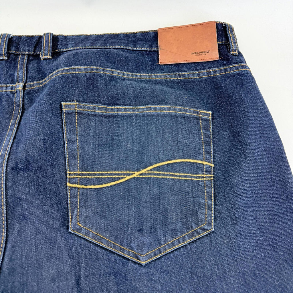 James Pringle Jeans Men's Size W44" L29" Blue Straight Leg Regular