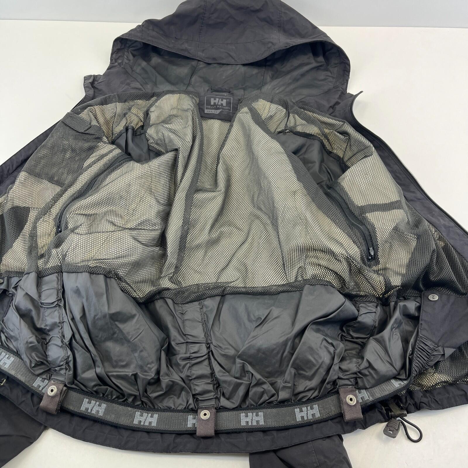 Helly Hansen Women’s Hooded Jacket Windbreaker Full Zip Helly Tech size 14