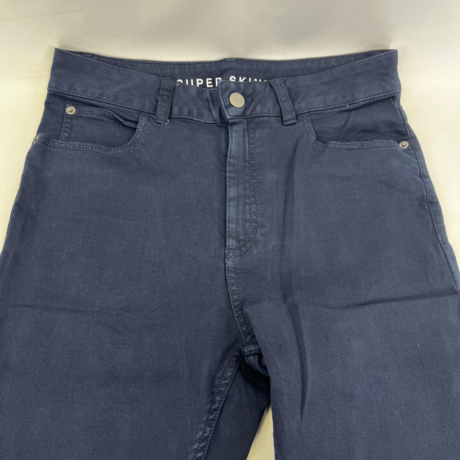 Marks & Spencer Navy Blue Super Skinny Jeans - UK size 10R - BNWOT