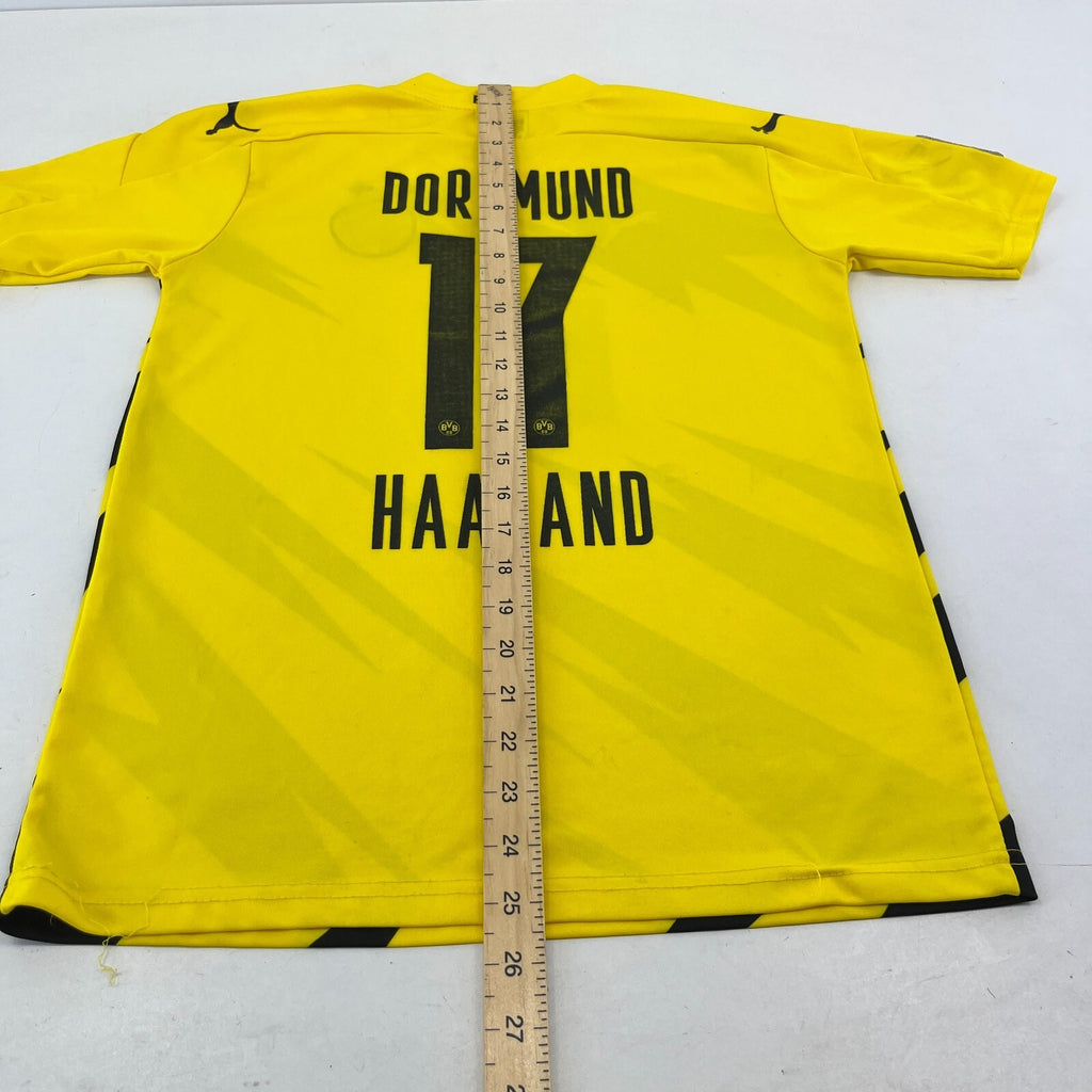 Borussia Dortmund 20/21 Home Football Shirt Kids Large (164cm) #17 Haaland