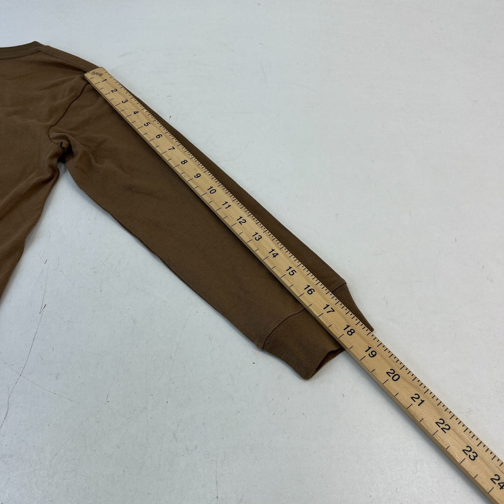 Carhartt Kids Khaki Brown Graphic Print Long Sleeve T-Shirt size 7 years - New