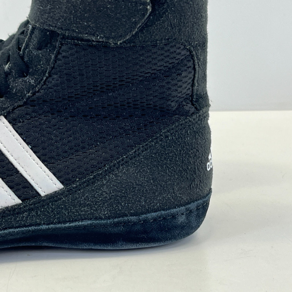 adidas Combat Speed 4 Wrestling Trainers Shoes Black & White size UK 6 EU 39 1/3