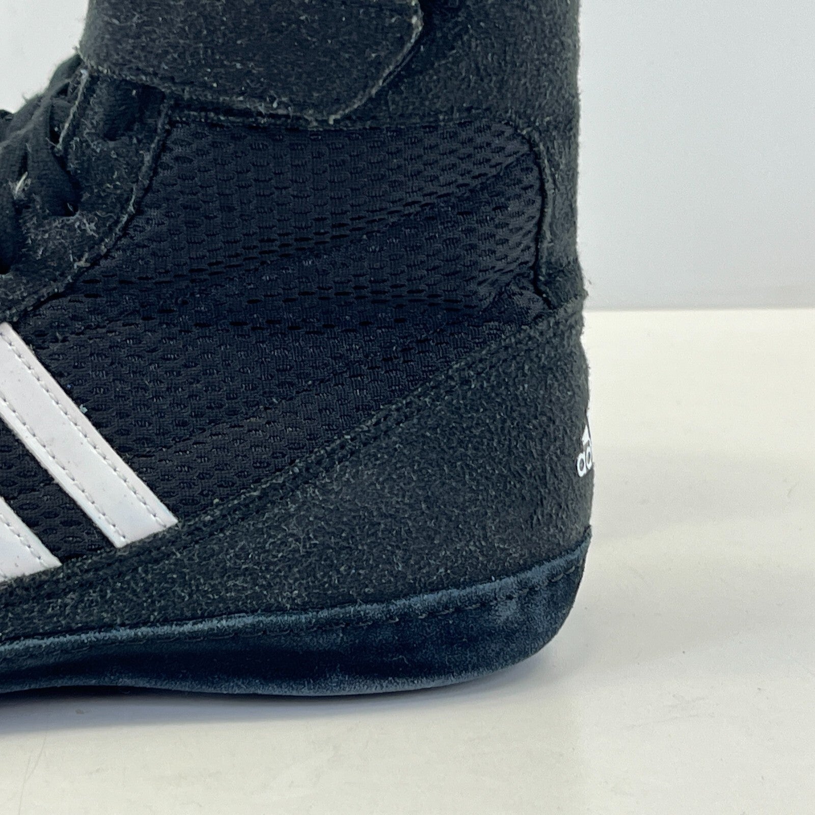adidas Combat Speed 4 Wrestling Trainers Shoes Black & White size UK 6 EU 39 1/3