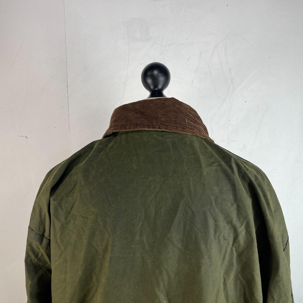 Royal Spencer Mens Wax Hunting/Farming Jacket in Green size Large