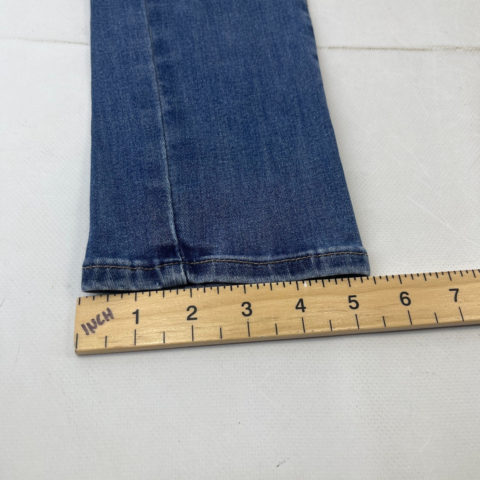 Levi's Slimming Skinny Stretch Jeans Women's W28" L32" Mid Blue Denim