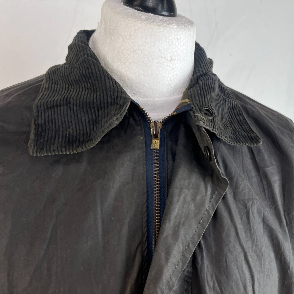 Alfa Laval Hamra The Windsor Wax Jacket size XL in Black Made in England