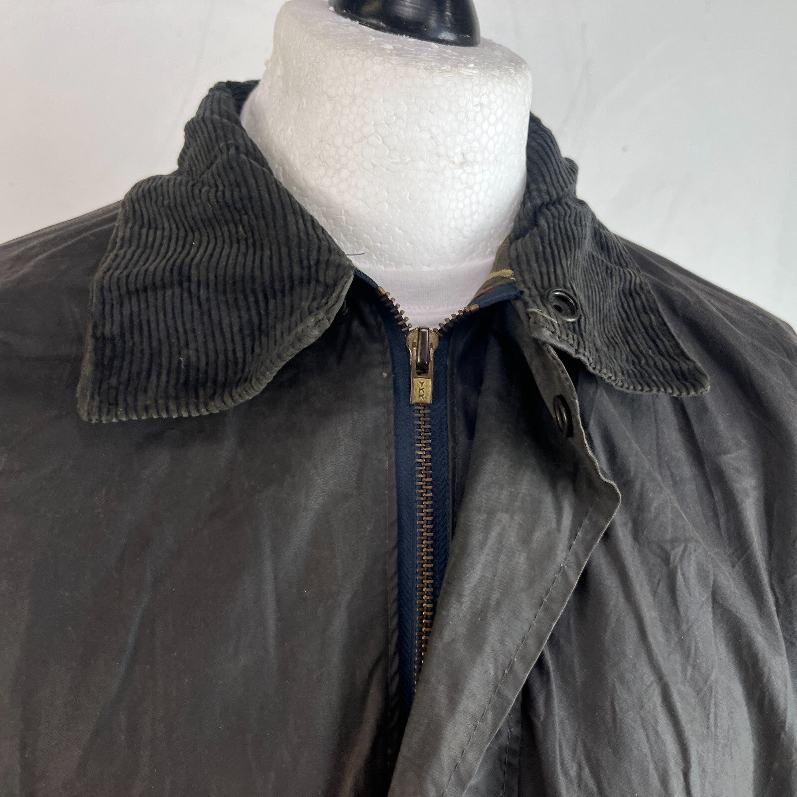 Alfa Laval Hamra The Windsor Wax Jacket size XL in Black Made in England