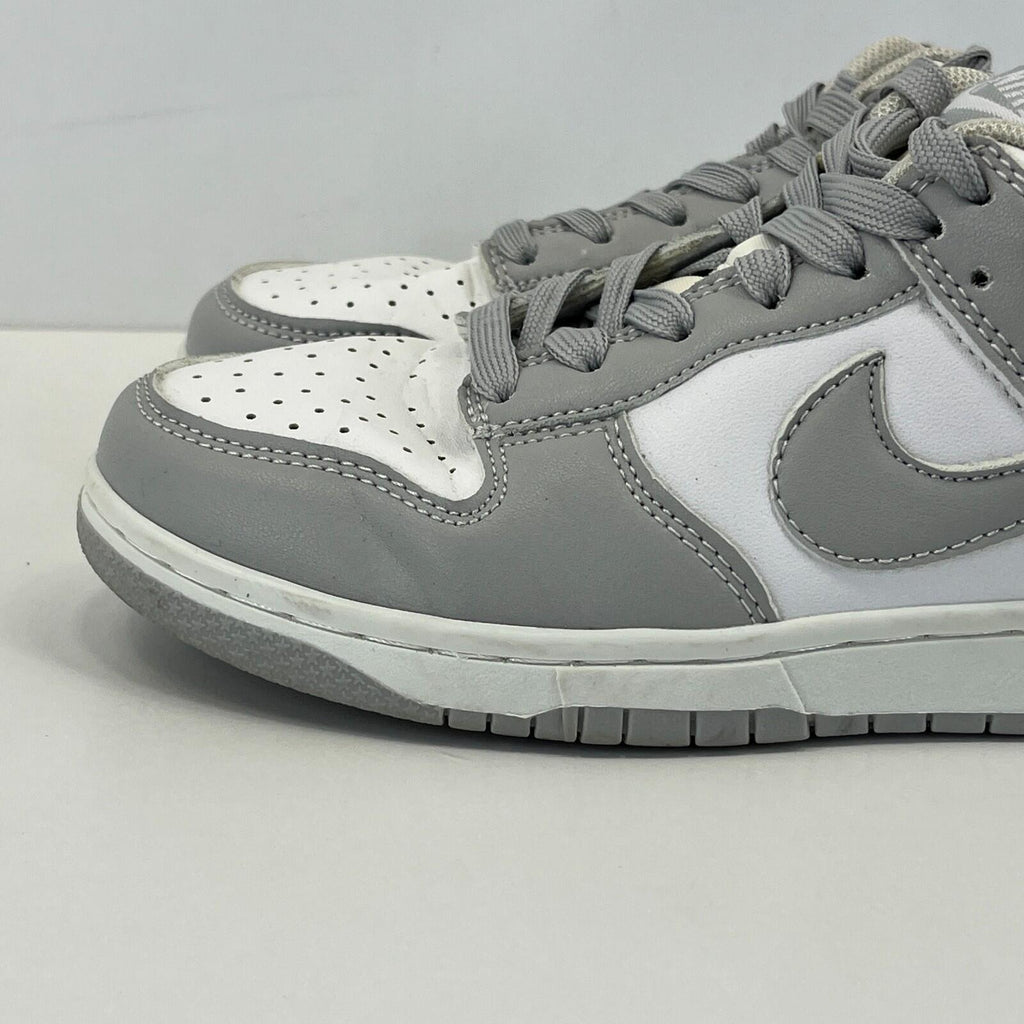Nike Dunk Low Lace Up Trainers in Grey & White UK size 3.5 / EU 36