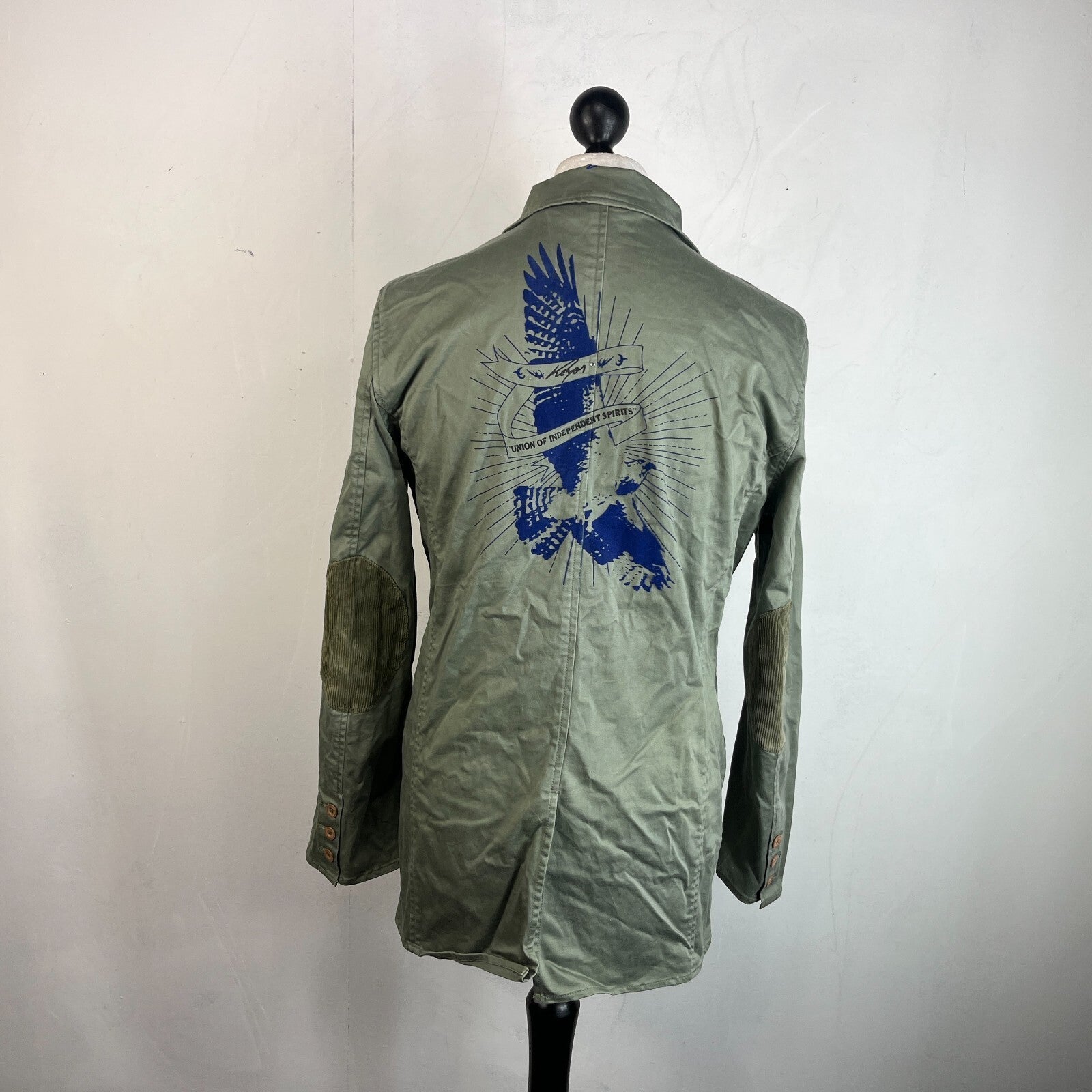 Keyan Olive Green Chino Chore Jacket size Large