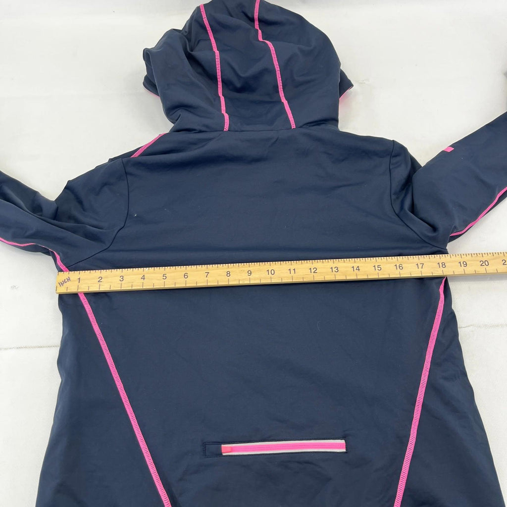 Superdry Tech Softshell Fleece Lined Jacket Black & Pink size M