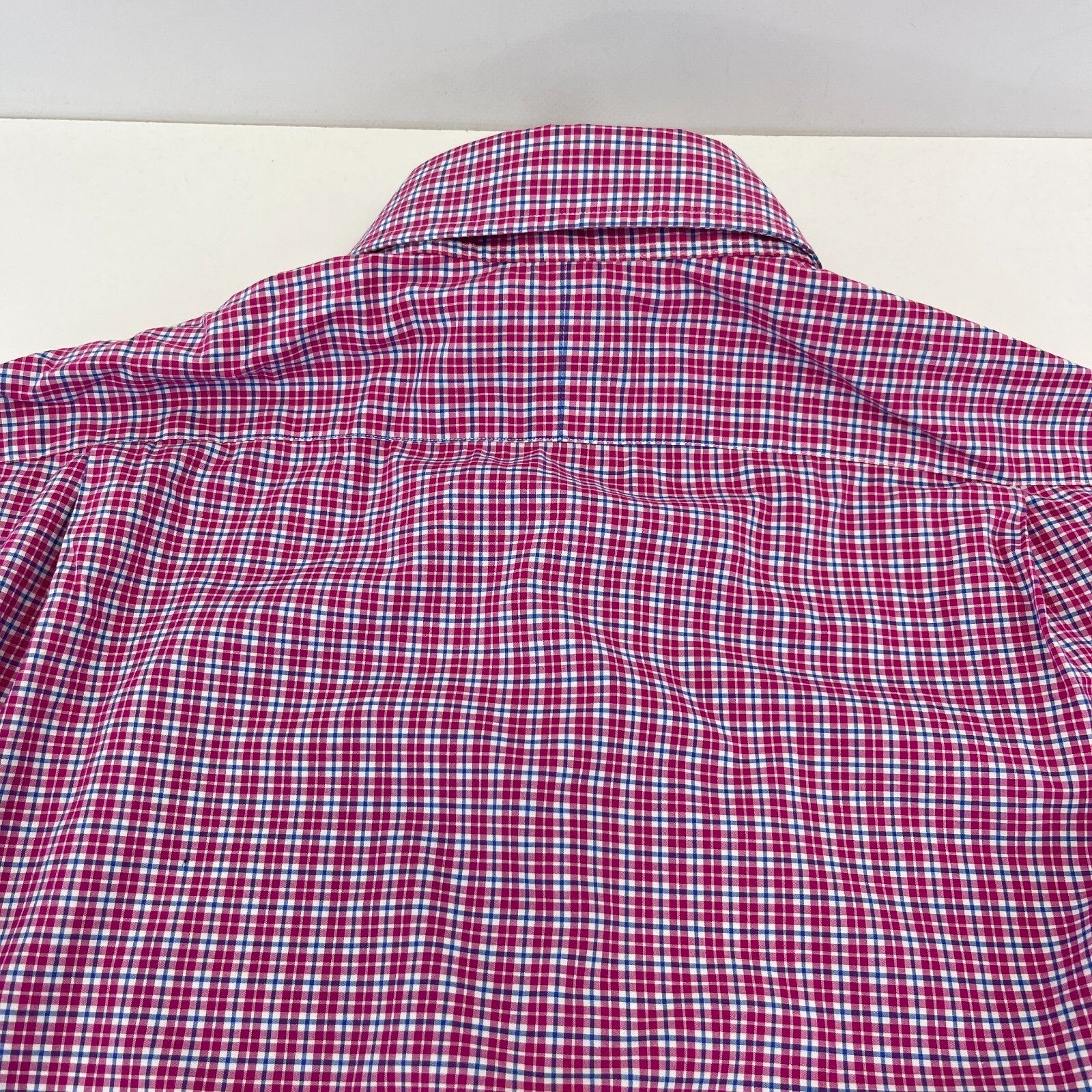 Polo Ralph Lauren Shirt Mens size M Red Check Cotton Button Up RL Pony