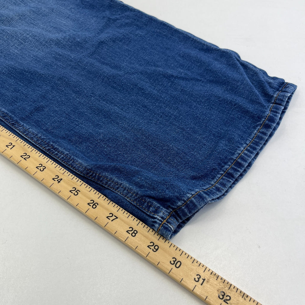 Tommy Hilfiger Womens High Rise Wide Leg Jeans UK size 16 W33" L30" Mid Blue