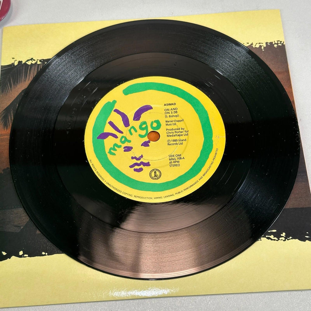 Aswad On & On - Feelings Limited Edition Box Set 7" Vinyl Single Complete NM/VG