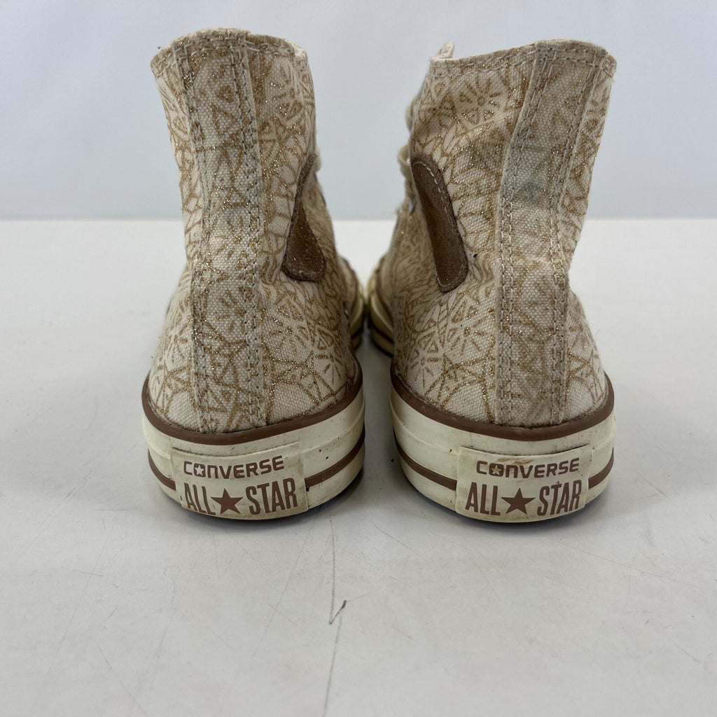 Converse Chuck Taylor All Star High Top Gold Embroidered Women's size UK 7 EU 40
