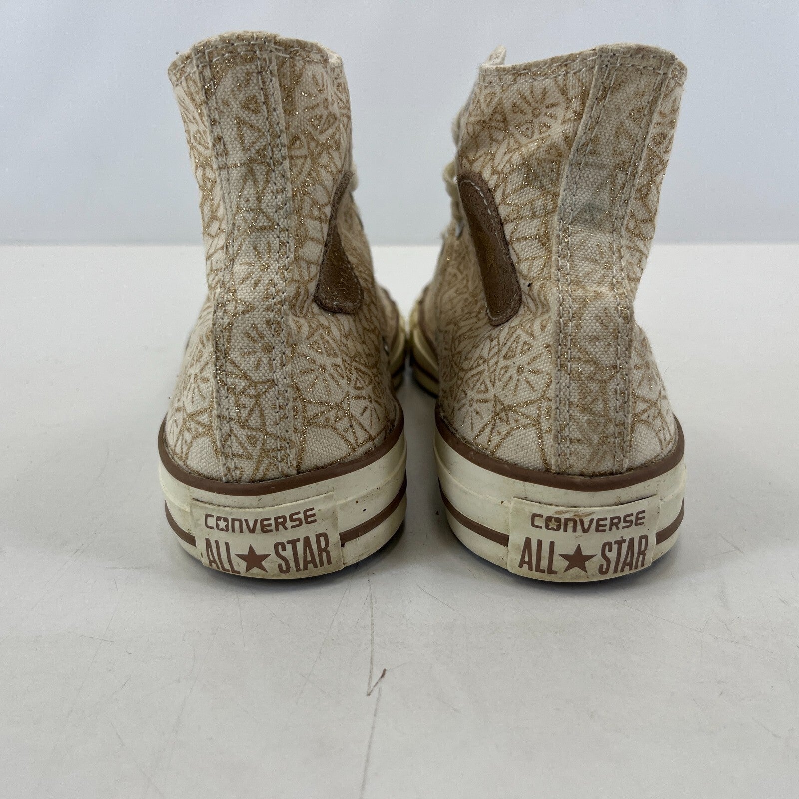 Converse Chuck Taylor All Star High Top Gold Embroidered Women's size UK 7 EU 40