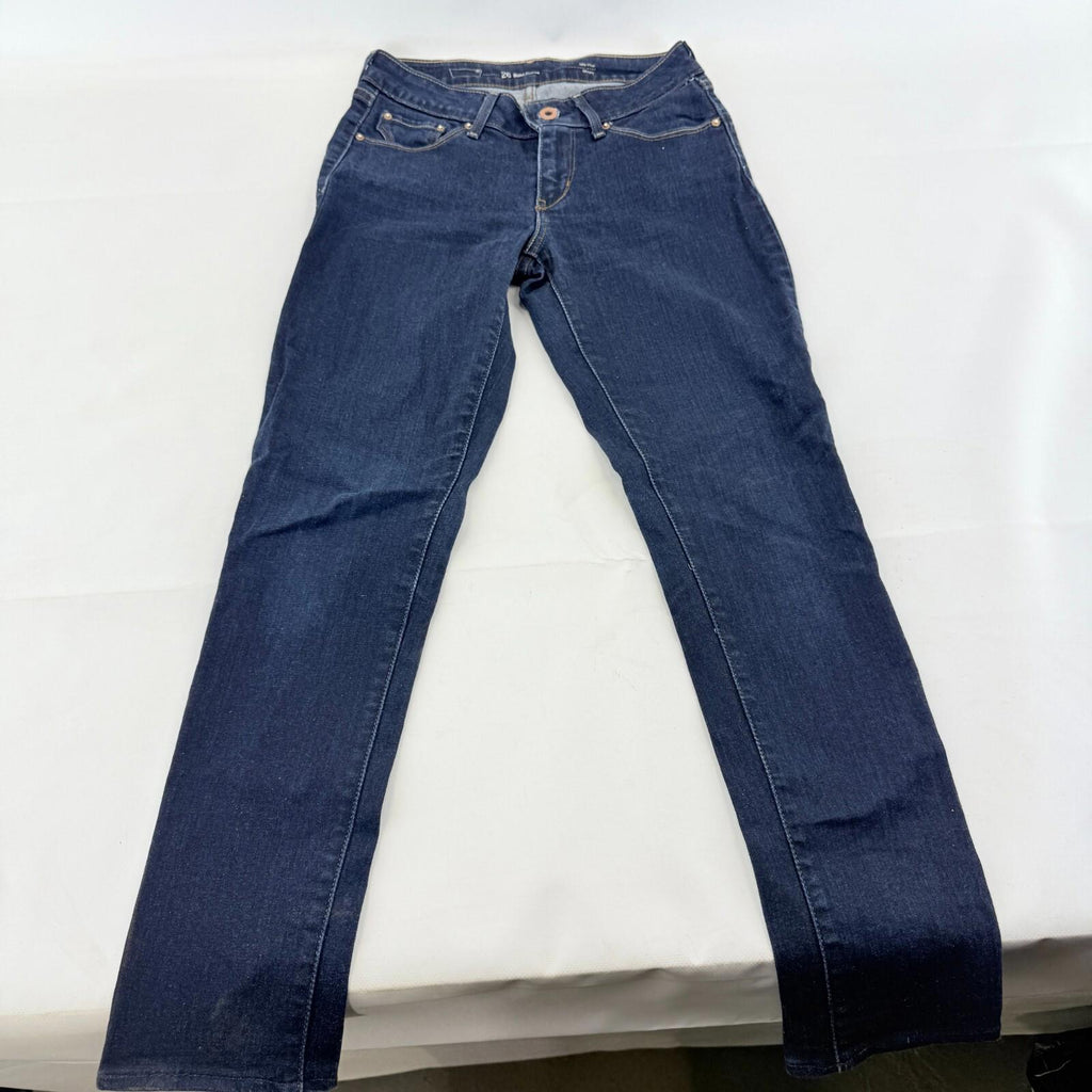 Levi's Bold Curve Jeans Modern Rise Skinny Women Blue Denim W26" L26" Low Waist