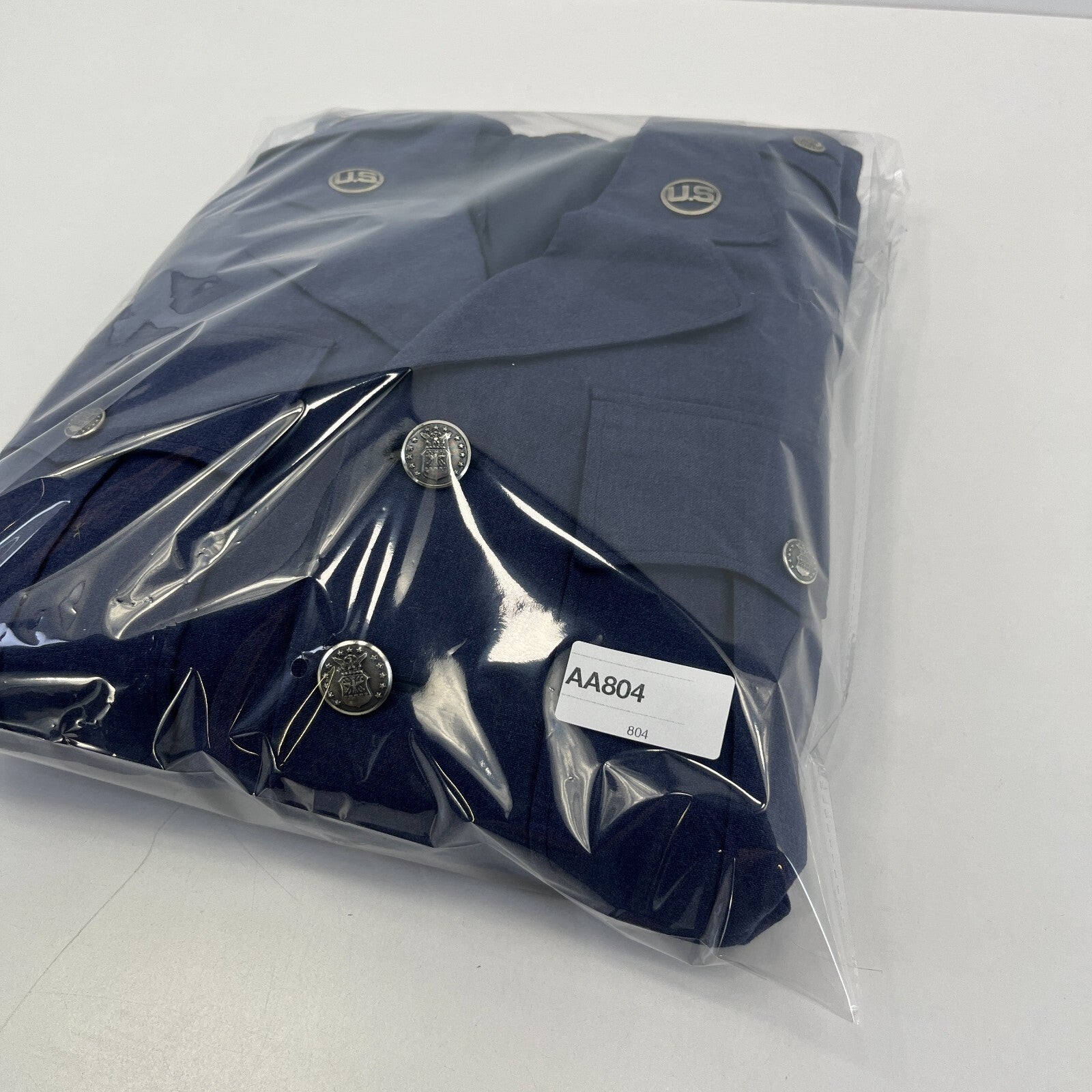 USAF Air Force Military Tropical Dress Uniform Blazer Jacket in Blue size 42R