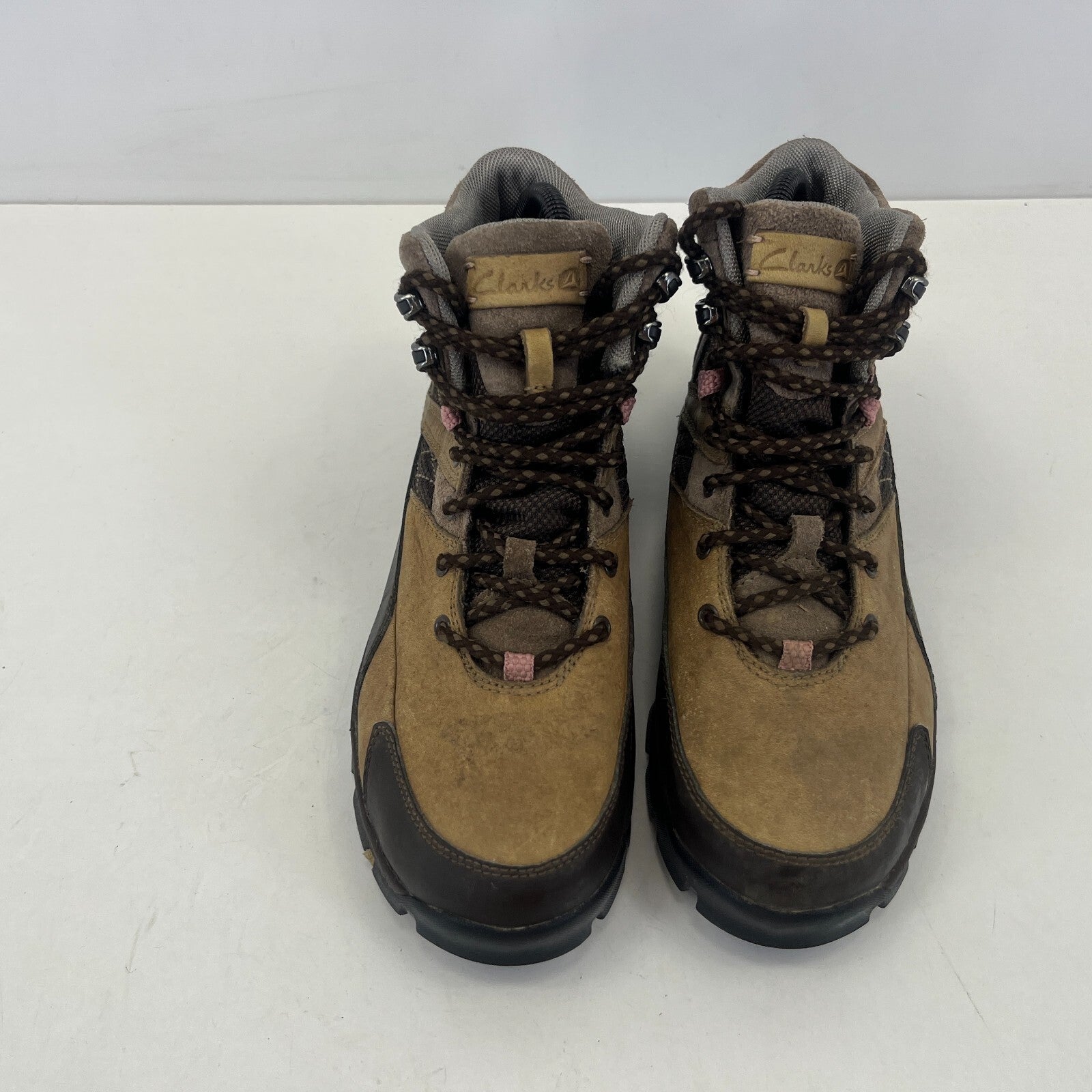 Clarks Active Air GTX Gore Tex Women's Hiking Boots Brown Suede Leather UK 5 D