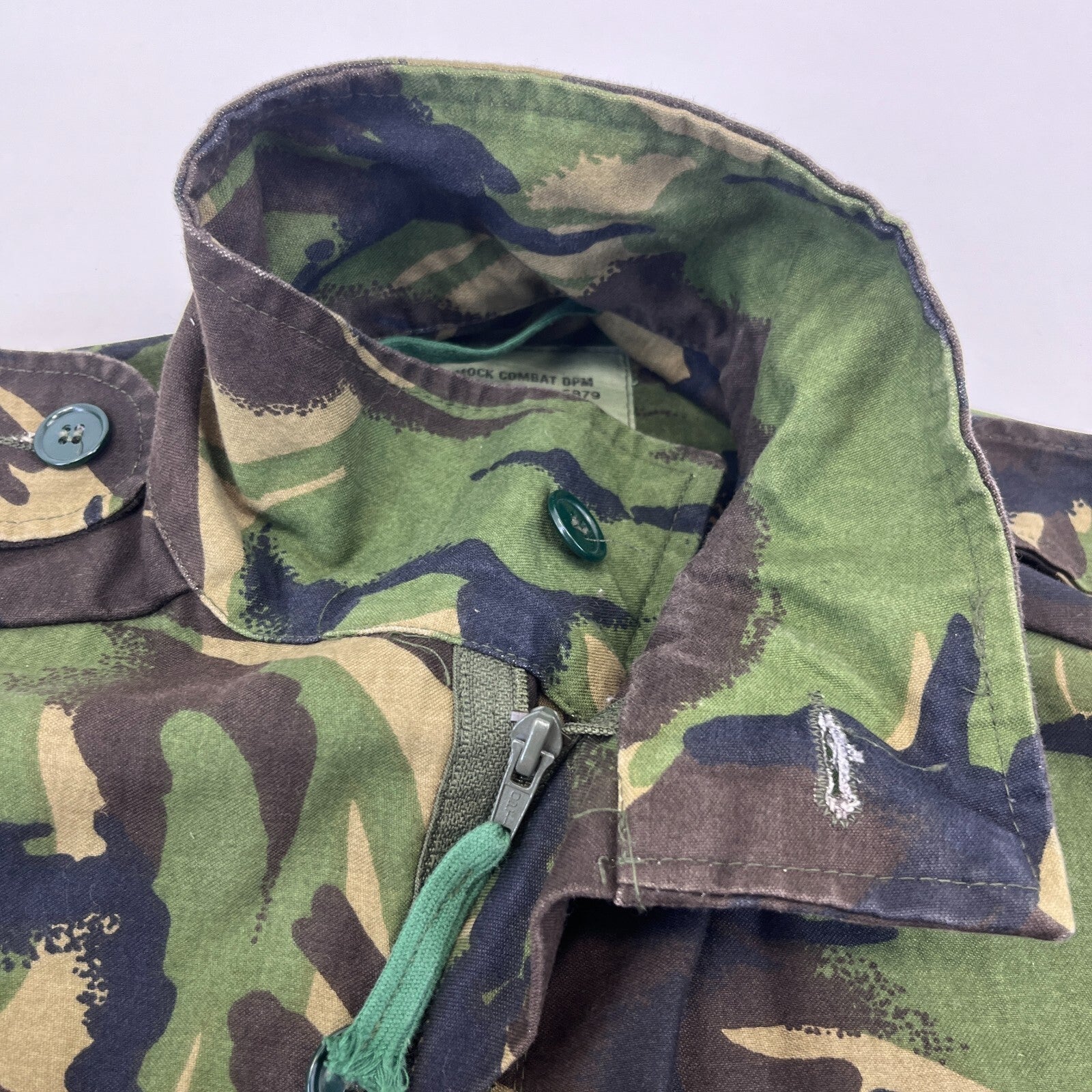 Original British Army DPM 1968 Pattern Combat Smock size NATO 5060/9505 -160/104