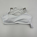 Ladies Lululemon Free to Be Wild Sports Bra White A/B Cup size UK 16 US 12  BNWT