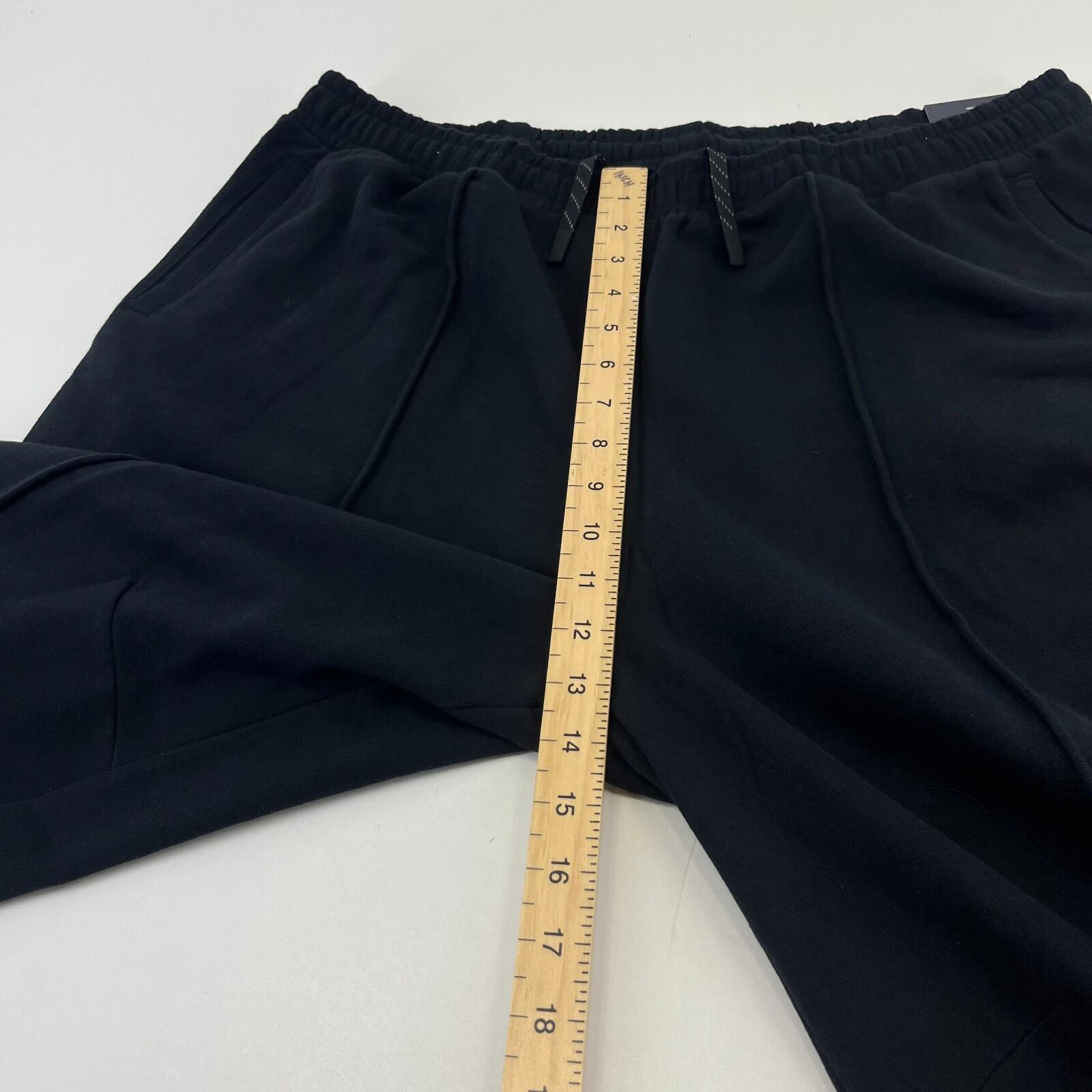 M&S Ladies Goodmove Parachute Joggers Cuffed Trousers Pants Black BNWT size 18