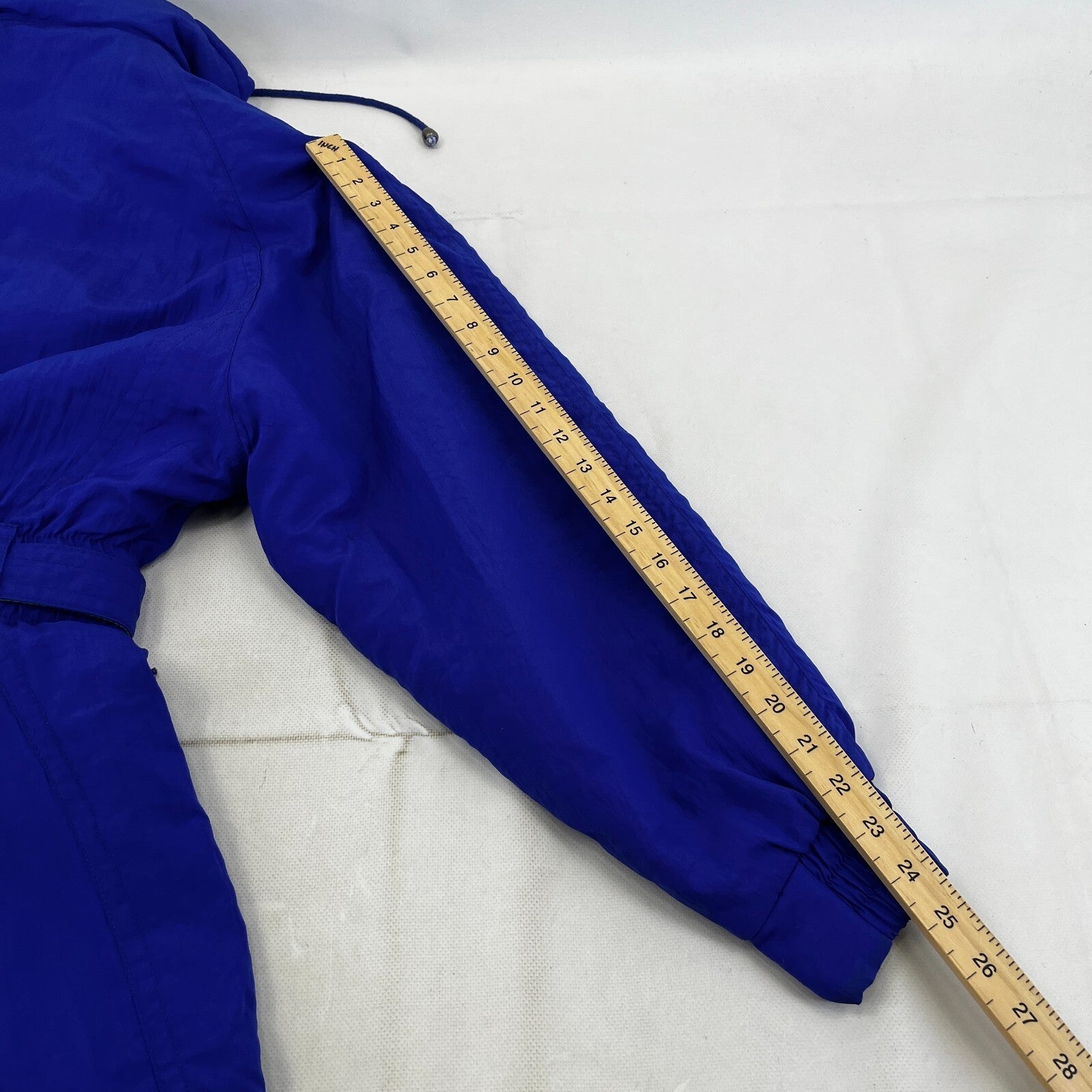 Vintage St Michael Women's Blue Snow Ski Suit One Piece size 12 - Near Mint