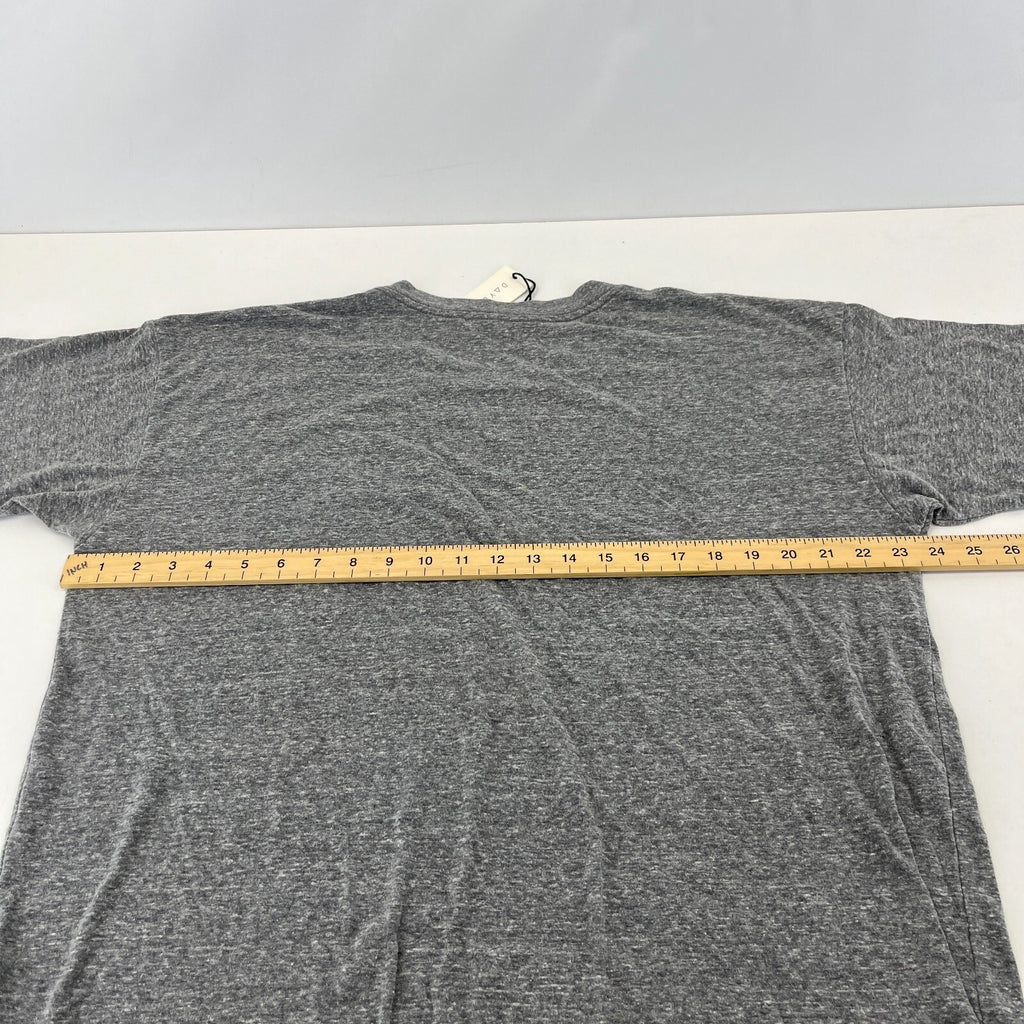 Daydreamer Led Zeppelin 1969 Tour Print Distressed T-Shirt Grey size US M UK XL