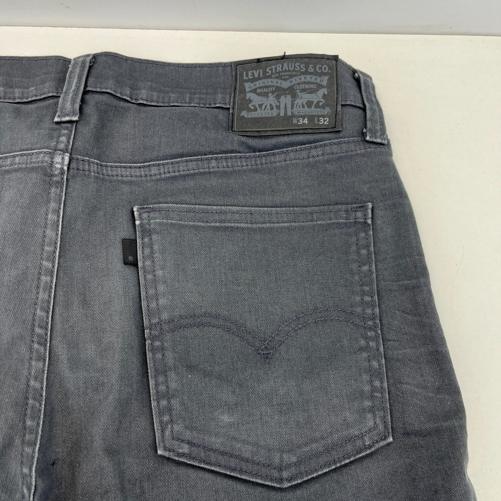 Levi’s Heavy Denim Chinos Dark Grey Straight Leg Chino W34" L32"