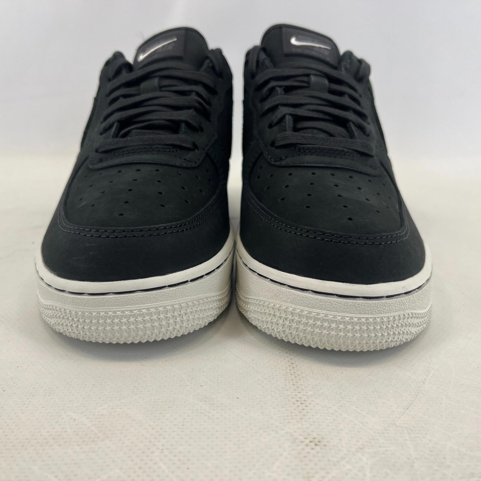 Nike Air Force 1 '07 Low Suede Black on White UK size 6 - DQ8571-001  New in Box