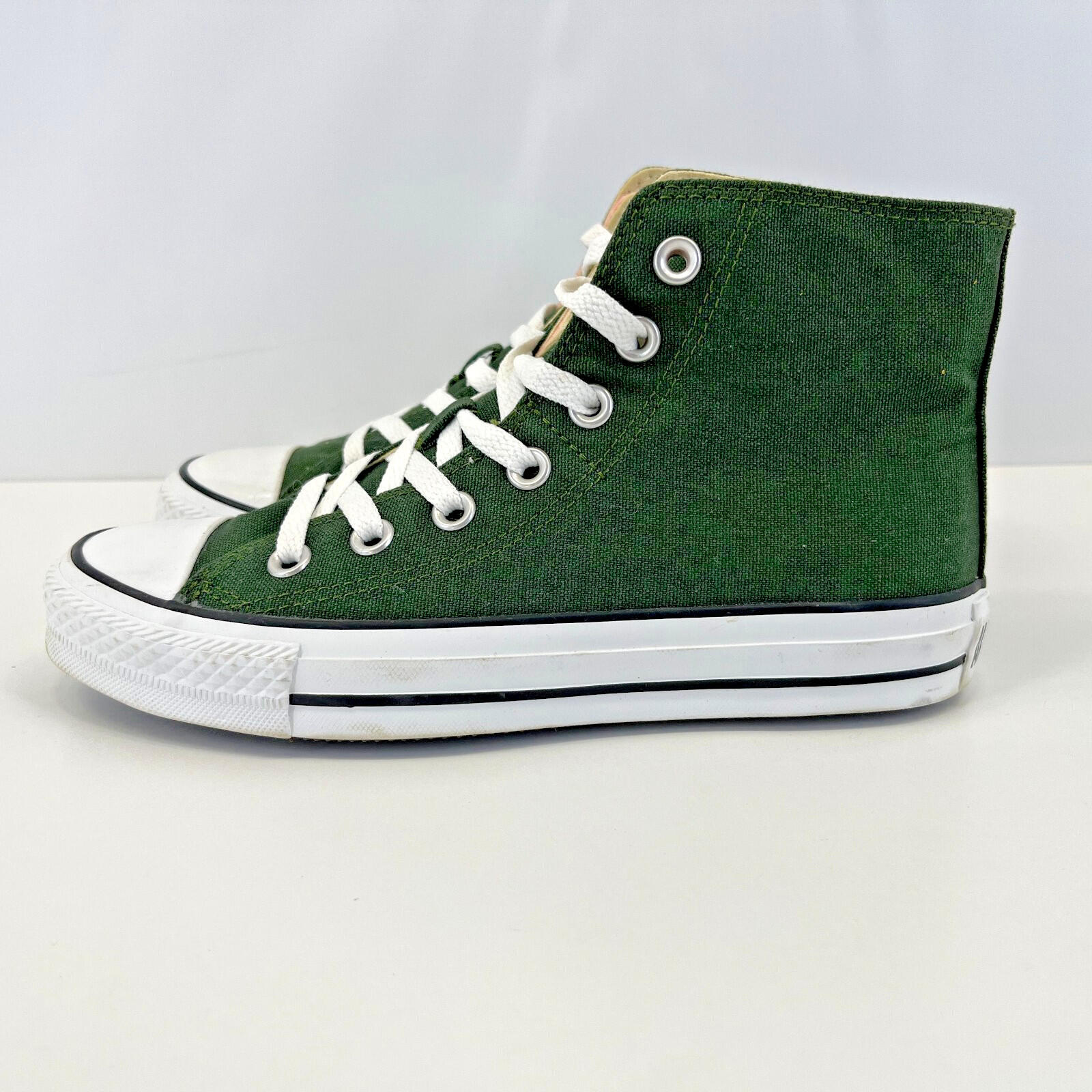 Converse All Star Chuck Taylor Double Layer Trainers Forest Green/Pink UK size 4