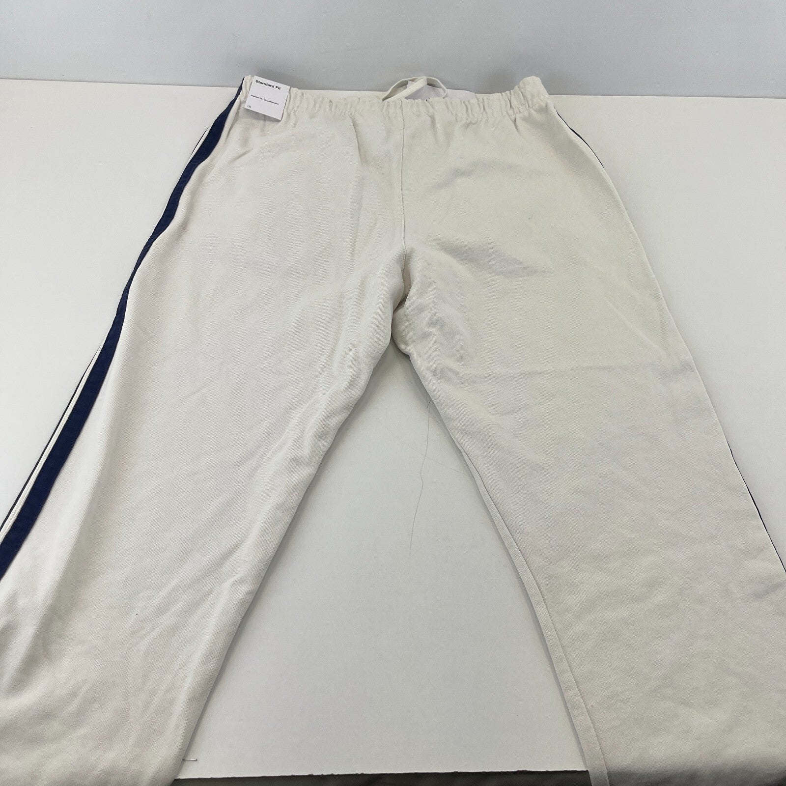 Nike Men's 100% Cotton Joggers Track Pants size Large in White