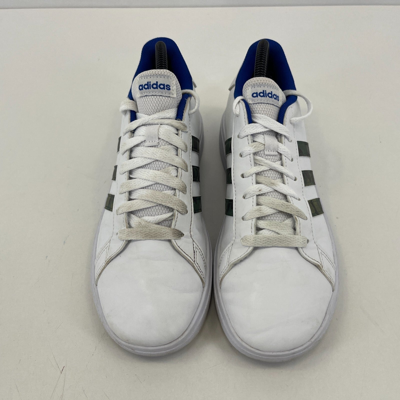adidas Grand Court 2.0 Shoes Trainers White/Blue/Camo Size UK 5.5 EU 38 2/3
