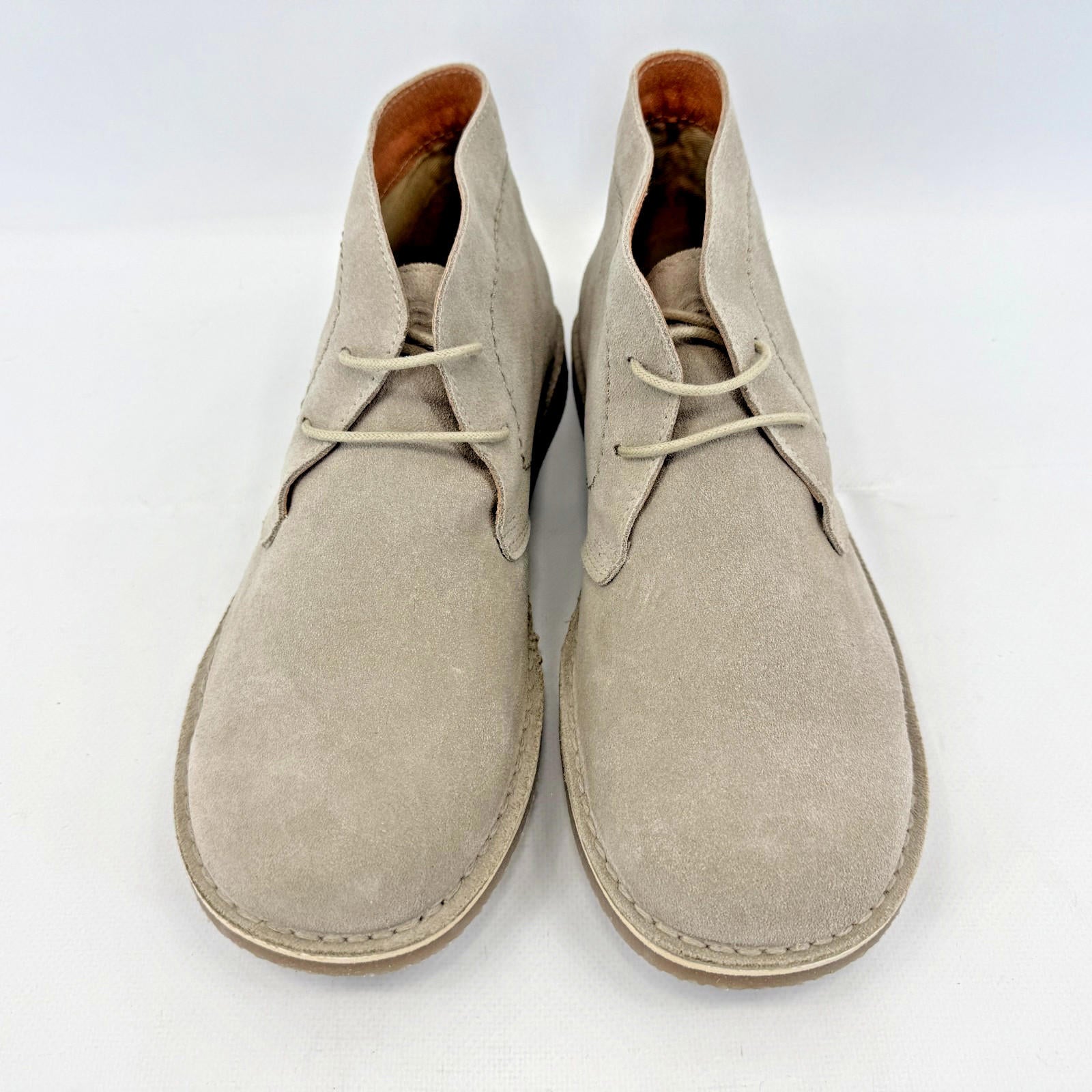 Delicious Junction Crowley Suede Desert Boots in Beige size UK 9 EU 43
