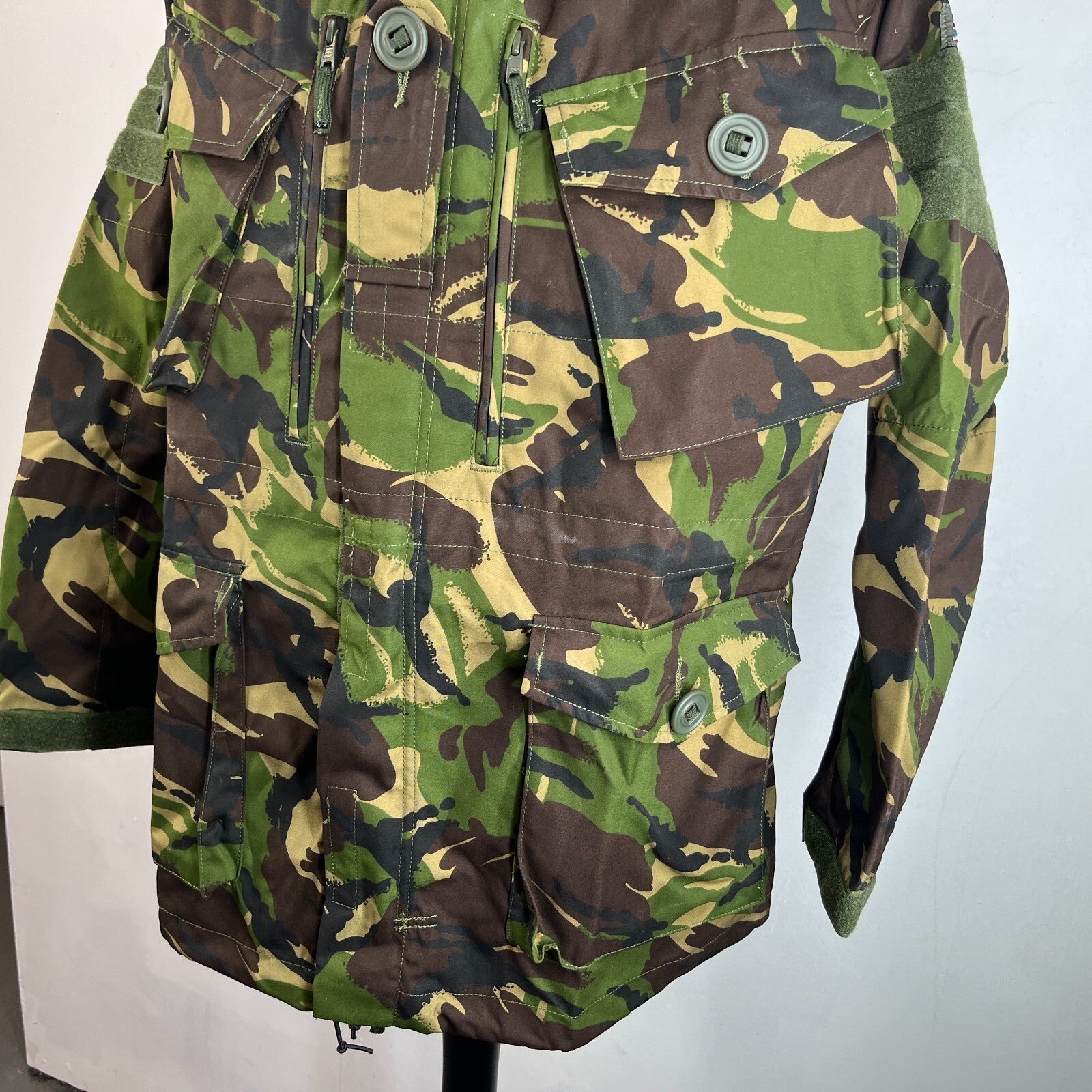 Windproof Combat Smock DPM Woodland Camo size 160/96 RM SF Issue Fishing
