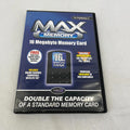 Max Memory 16 Megabyte Memory For PlayStation 2 Boxed - Disc Only!