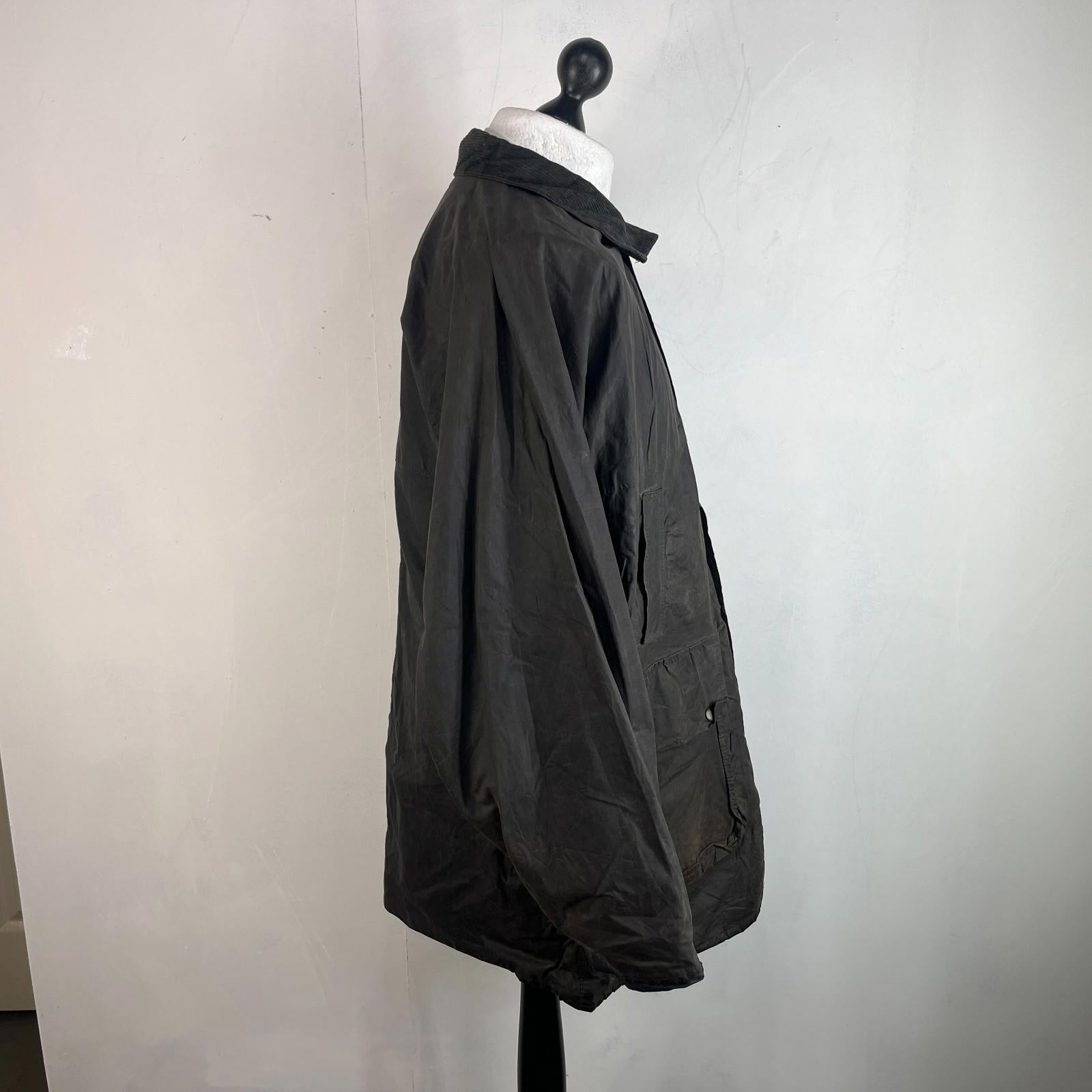 Alfa Laval Hamra The Windsor Wax Jacket size XL in Black Made in England